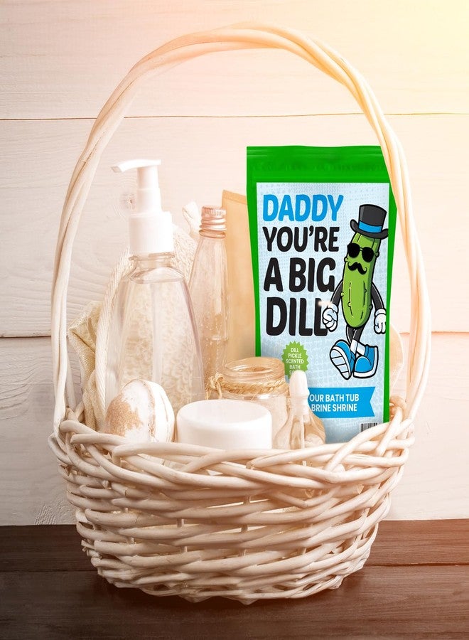 Gears Out Daddy Big Dill Pickle Bath Soak - Weird Bath Products for Pickle Lovers - to Dad from Daughter or Son - Relaxing Gifts for Men - Image 3